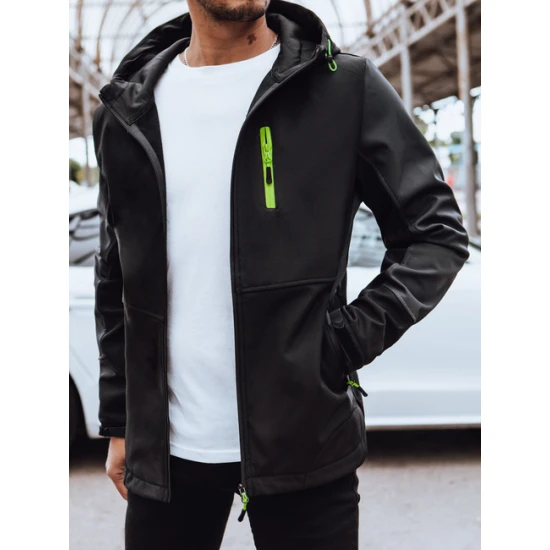 Vīriešu melna jaka Walt Rudens/Pavasaris