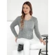 Sieviešu pelēks kardigāns Nela Sieviešu džemperi