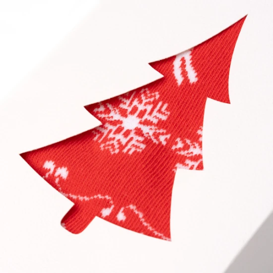 Svētku sarkano zeķu komplekts Frizer Vīriešu zeķes