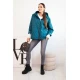 Sieviešu tirkīza stiprais Evelin Sieviešu jakas
