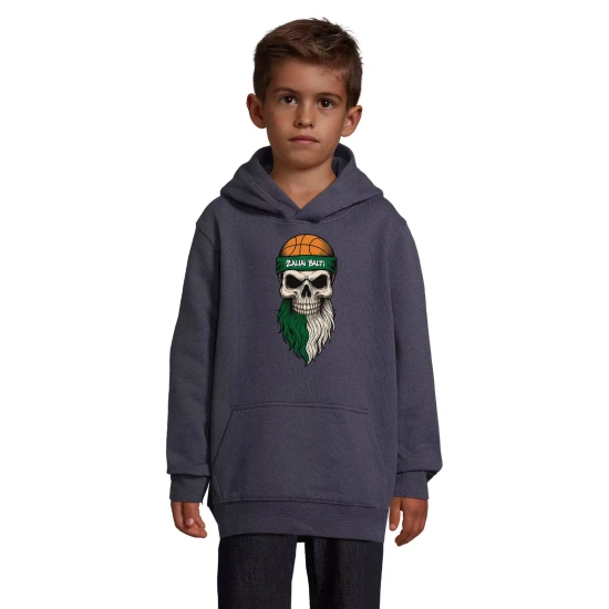 Bērnu zils džemperis Zaļš un balts Džemperi bērniem