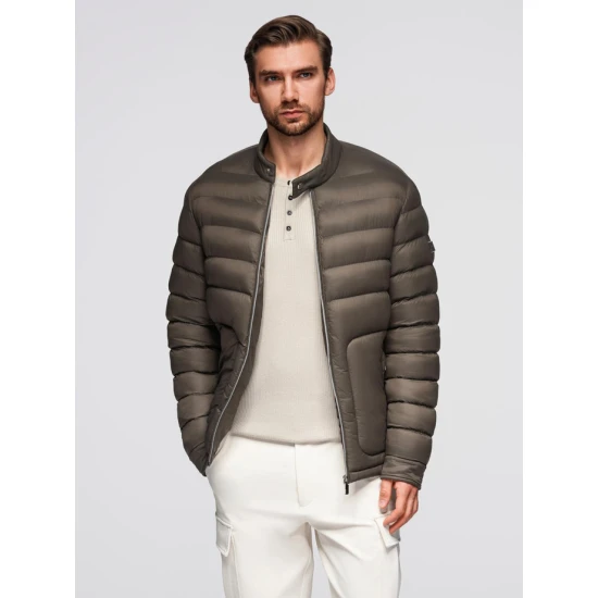 Vyriška švarko spalva Garin Ādas jakas