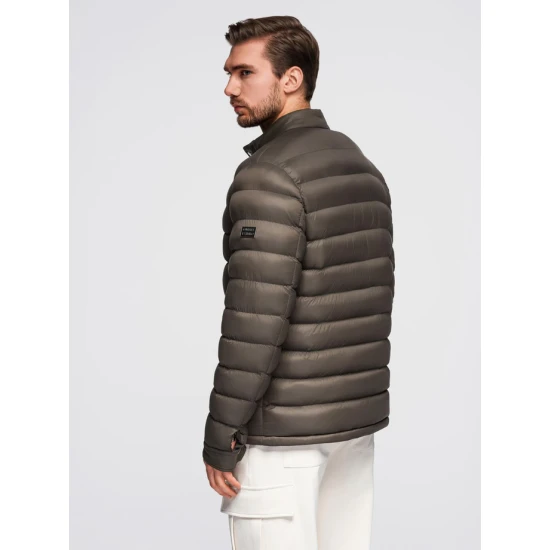 Vyriška švarko spalva Garin Ādas jakas