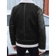 Vīriešu melna ādas jaka Mito Ādas jakas