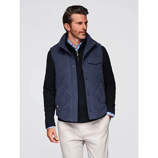 Meeste tumesinine vest Janex Vestid
