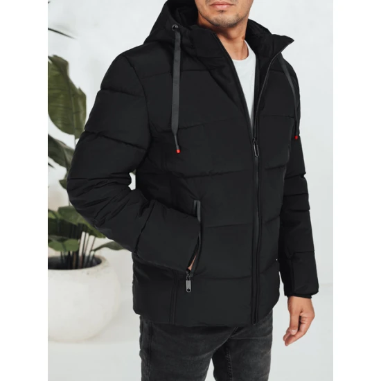 Vīriešu ziemas jaka melnā krāsā, Nevex Jakas