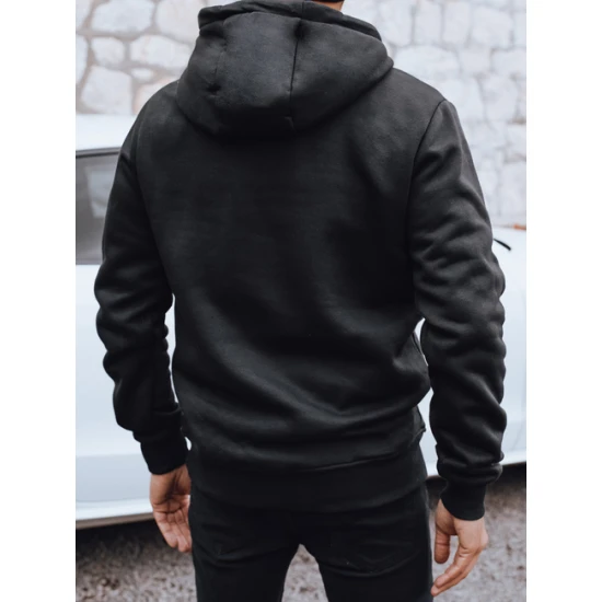 Vīriešu melns džemperis Bruklinā Džemperi ar uzrakstiem