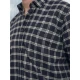 Vīriešu tumši zils rūtains krekls Marino Krekli