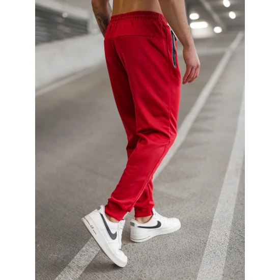 Vīriešu sarkanas bikses Run Gadījuma bikses