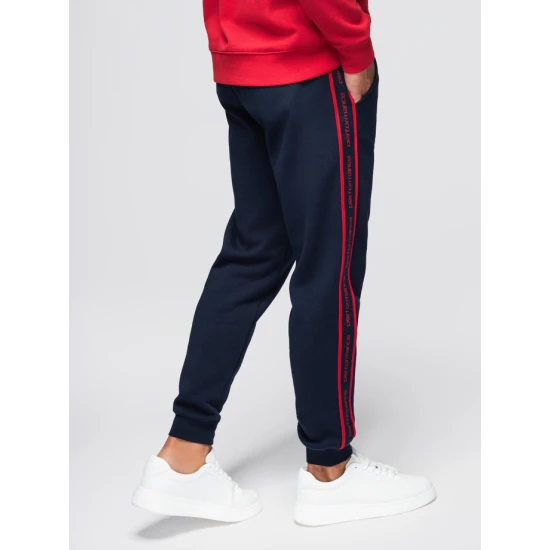 Vīriešu tumši zilas ikdienas bikses Performance Gadījuma bikses