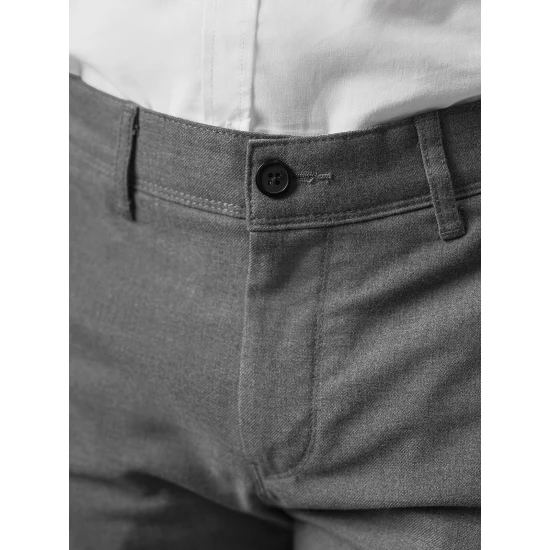 Vīriešu tumši pelēkas chino bikses Reno Klasiskās bikses