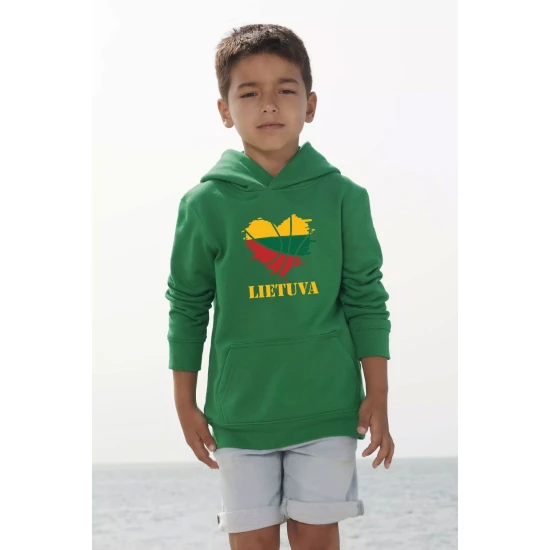 Bērnu zaļš džemperis LTU Džemperi bērniem