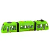Zaļais pilsētas metro ar gaismas un skaņas efektiem Autobusi