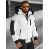 Vīriešu ziemas balta jaka Vitor O/M798Z