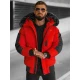 Vīriešu sarkana ziemas jaka Vitor O/M798Z