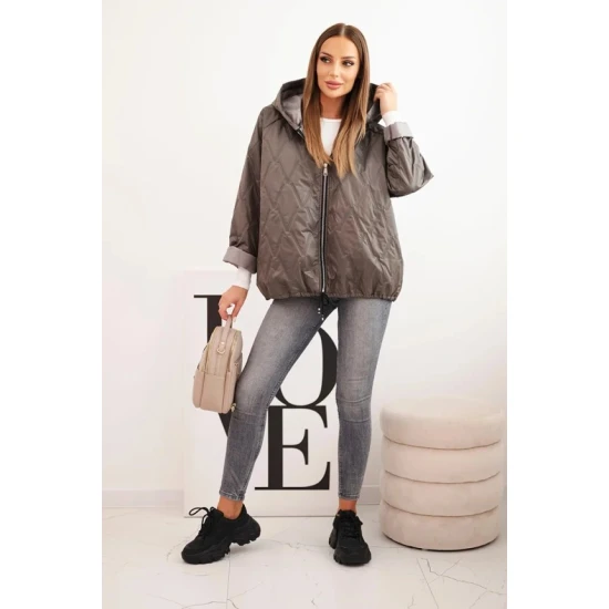 Sieviešu gaiši brūni stirpši Evelin Sieviešu jakas