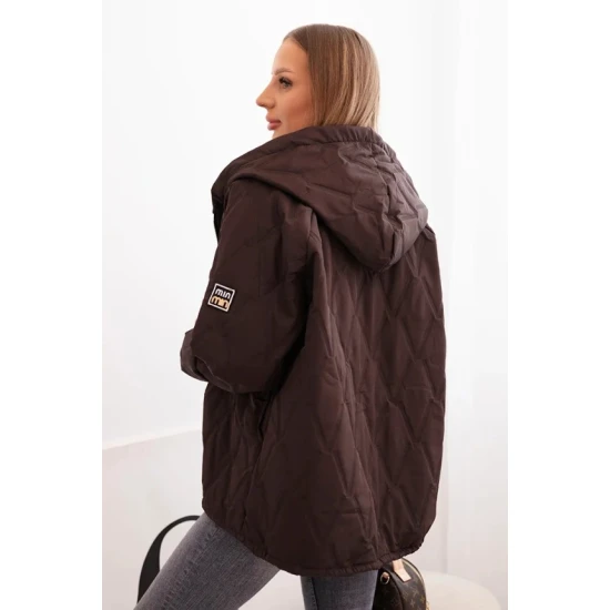 Sieviešu tumši brūna Evelin josta Sieviešu jakas