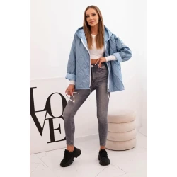 Sieviešu gaiši zils stiprais Evelin