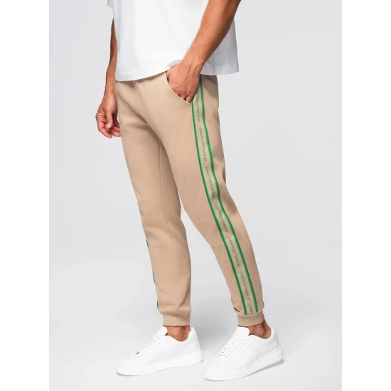 Vīriešu gaiši brūnas ikdienas bikses Performance Gadījuma bikses