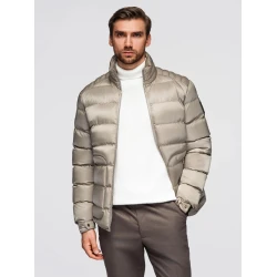 Vīriešu stepēta pelēka jaka Wudi