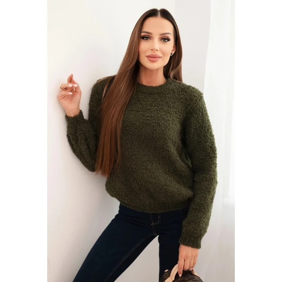 Sieviešu haki džemperis Kaja Sieviešu džemperi
