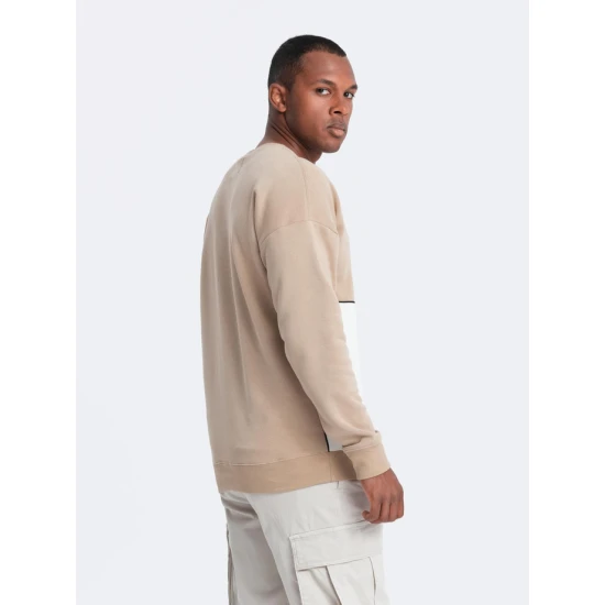 Vīriešu brūns džemperis Tomson Džemperi bez kapuciņiem