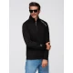 Vīriešu melns džemperis Exim Džemperi