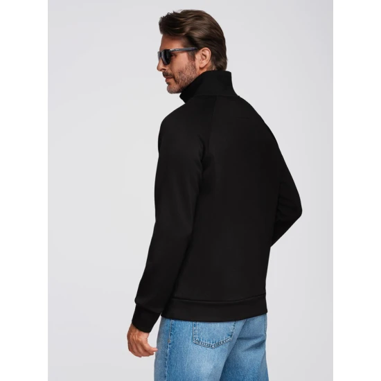 Vīriešu melns džemperis Exim Džemperi