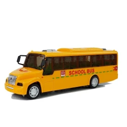 Skolas autobuss ar gaismām