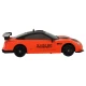 Remote Controlled Sports Car R/C 1:24 Orange Interchangeable Wheels Radio vadāmās rotaļlietas