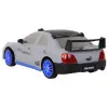 Tālvadības pults vadāma sporta automašīna R/C 1:24 pelēka, nomaināmi riteņi Radio vadāmās rotaļlietas