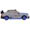 Tālvadības pults vadāma sporta automašīna R/C 1:24 pelēka, nomaināmi riteņi Radio vadāmās rotaļlietas