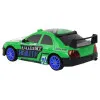 Tālvadības pults vadāma sporta automašīna R/C 1:24 Zaļā krāsā ar maināmiem riteņiem Radio vadāmās rotaļlietas