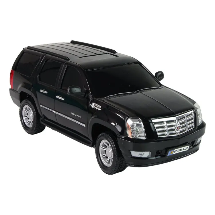 Cadillac Escalade R/C automašīnas melnā gaisma skaņa 1:16 Radio vadāmās rotaļlietas