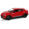 Automobiļu R/C 1:24 Lamborghini Urus Red 2.4 G lukturi Radio vadāmās rotaļlietas