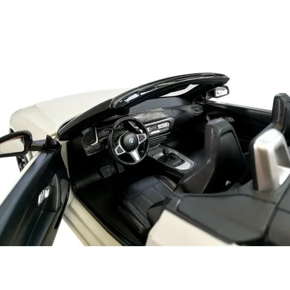 Automobilis R/C BMW Z4 Roadster Rastar 1:14 White Radio vadāmās rotaļlietas