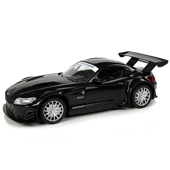 Sporta auto R/C 1:18 BMW Z4 GT3 melns 2.4 G lukturi Radio vadāmās rotaļlietas
