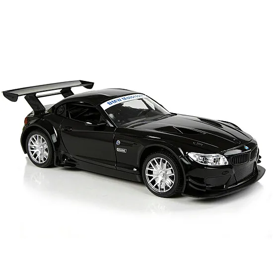 Sporta auto R/C 1:18 BMW Z4 GT3 melns 2.4 G lukturi Radio vadāmās rotaļlietas
