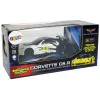 Sporta auto R/C 1:24 Corvette C6.R balts 2.4 G lukturi Radio vadāmās rotaļlietas