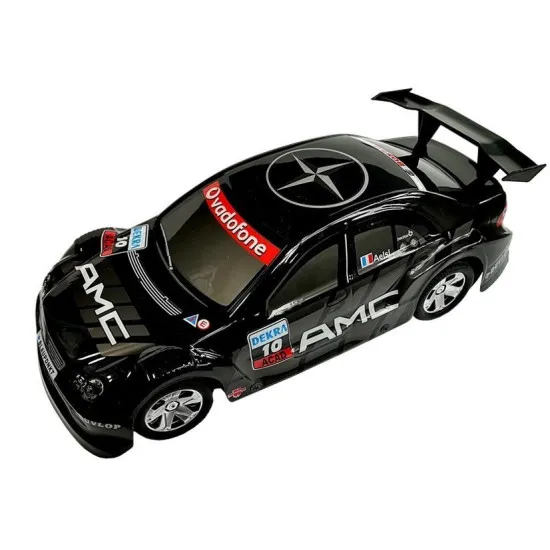 Radijo bangomis valdomas sportinis automobilis R/C 1:16 juodas Radijo bangomis valdomi žaislai