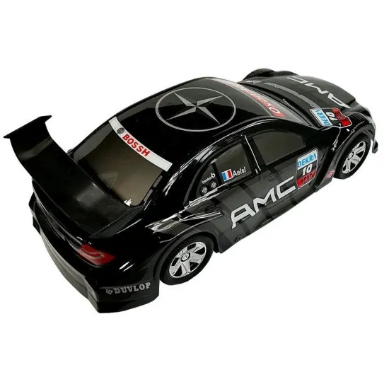 Radijo bangomis valdomas sportinis automobilis R/C 1:16 juodas Radijo bangomis valdomi žaislai