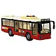 Sarkans autobuss ar gaismas un skaņas efektiem Autobusi