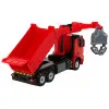 Mercedes Rastar Grab Truck Sarkans Radio vadāmās rotaļlietas