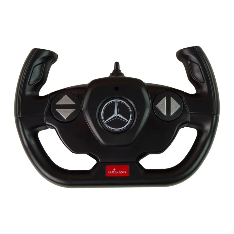 Mercedes Rastar Grab Truck Sarkans Radio vadāmās rotaļlietas
