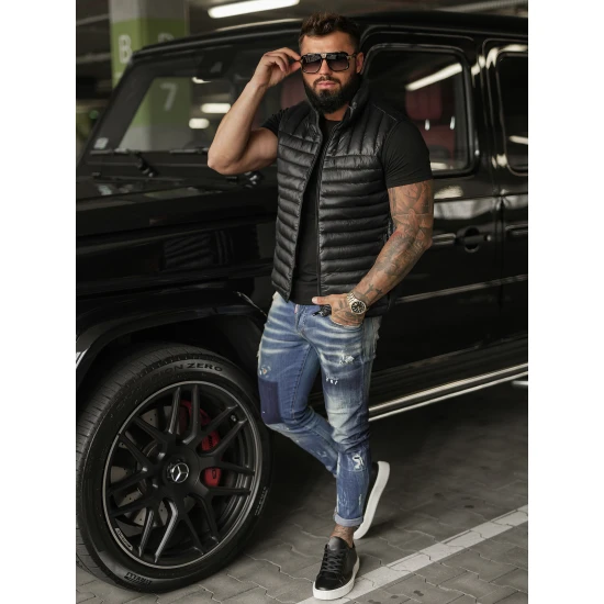 Vīriešu melna veste Stix Vestes