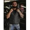 Vīriešu melna veste Kanor Vestes