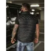 Vīriešu melna veste Kanor Vestes