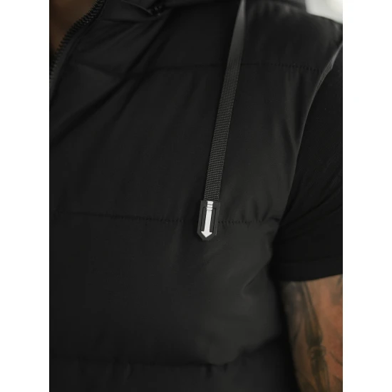 Vīriešu melna veste Corles Vestes