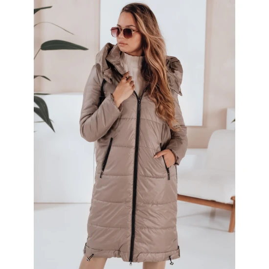 Sieviešu garā jaka Orvit tumši brūna Sieviešu jakas