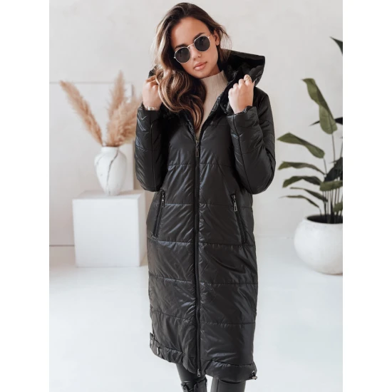 Sieviešu garā jaka Orvit melnā krāsā Sieviešu jakas